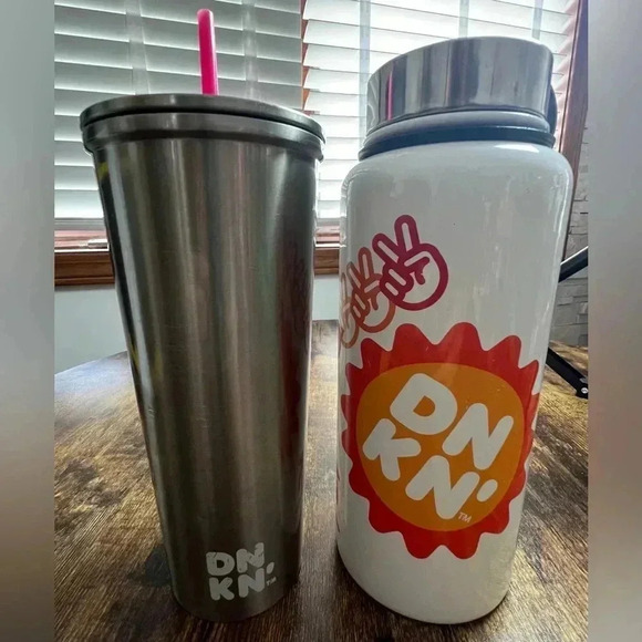 SET: Dunkin Donuts | two pieces, a tumbler & thermos. - Picture 2 of 16